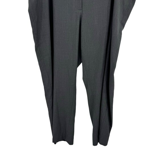 Calvin Klein Women's Traditional Gray Dress Pants 24W straight stretch career - Picture 9 of 10